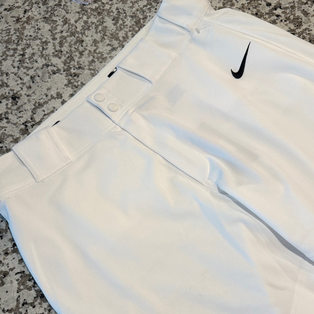 Nike Men’s Vapor Select High Large White Baseball Pants
